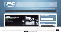 Desktop Screenshot of pcmanias.com